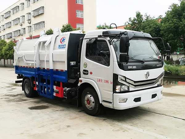程力威牌CLW5120ZZZ6自裝卸式垃圾車(chē)