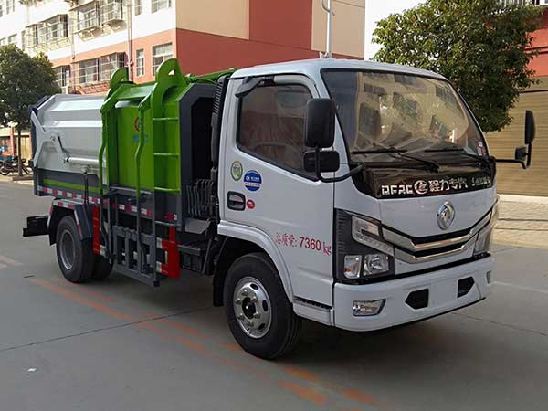 程力威牌CLW5070ZZZD6自裝卸式垃圾車(chē)